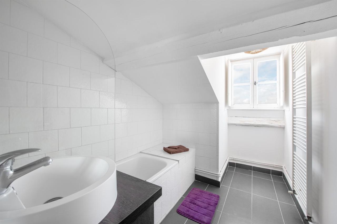 Charmand Duplex Avec Vue Sur La Cite & Les Toits Apartman Carcassone Kültér fotó